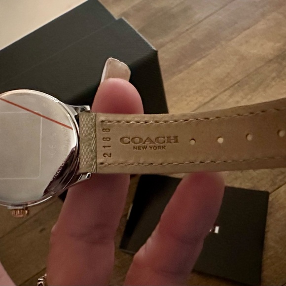 Coach Ivory Ruby Watch, 32 Mm Signature Canvas Wristwatch - Picture 12 of 16